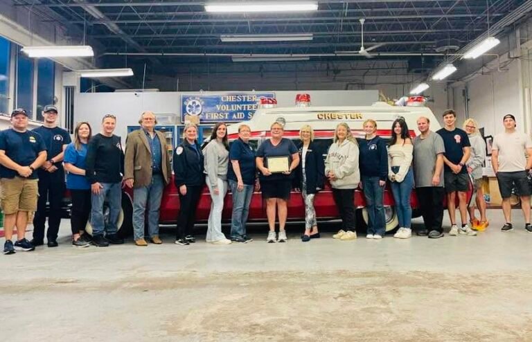 EMS Council of NJ presenting 80th Anniversary Award