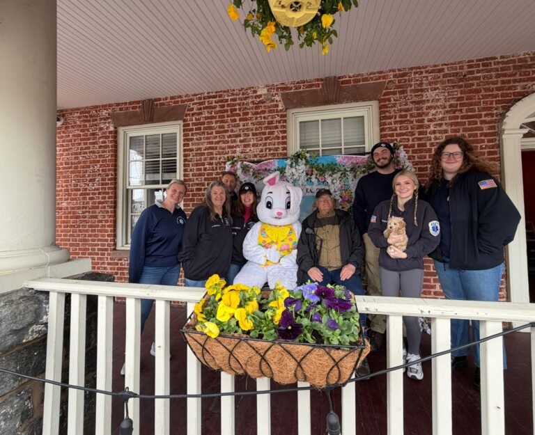 CFAS Members with Easter Bunny PH Steakhouse Bunny Hop Event